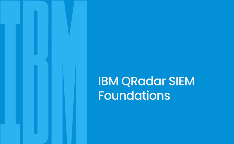 IBM QRadar SIEM Foundations